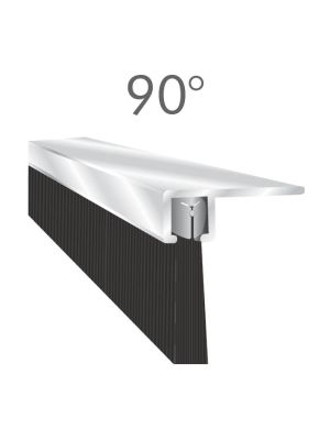 A duel purpose bristle strip that keeps out vermin, insects and birds 