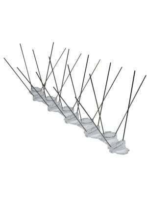 The Defender 8 has stainless steel spikes 