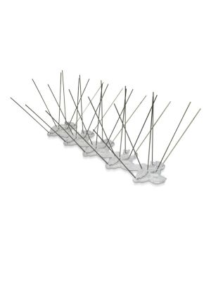 The Defender 12 has stainless steel spikes 