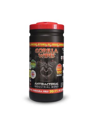 Gorilla Wipes comes in a tube like packaging 