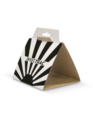 Eradisect® Clothes Moth Trap is specifically designed for the monitoring of clothes moth