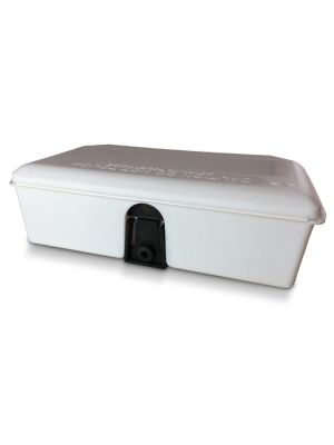 The Rotech® Mouse Box Bracket attached to the Rotech® mouse box