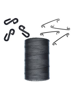 Black Net Hooks & Black Twine 