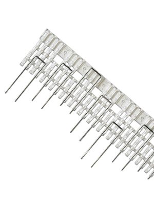 The Probird Solar Shield Spike with 100mm adjustable spikes attached to a plastic base