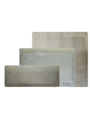 Aluminium Vent Proofing Grills available in three different sizes  