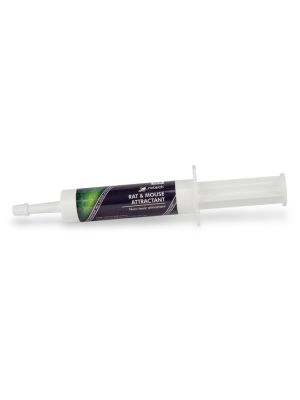 Rotech Rat and mouse attractant supplied in a useful syringe style applicator.
