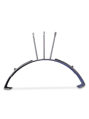 Ridge Bracket Half Round includes 3 posts 