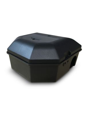 Black Rotech® Mouse Snap Box closed