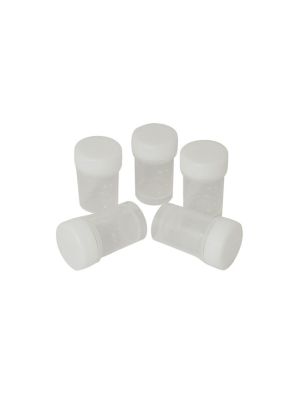 These 20ml Specimen Collecting Pots are clear for identifying caught insects 