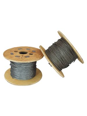 Wire Rope is available in galvanised or Stainless Steel