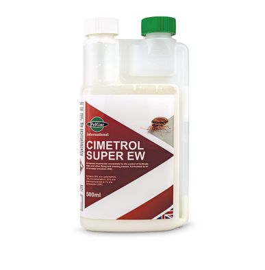 Cimetrol Super Ew comes in a 500ml bottle and is a professional grade insecticide that contains a very high loading of its active ingredient