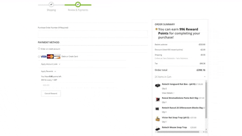 Enter points to spend